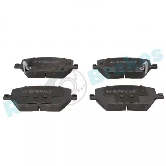Jeu de 4 plaquettes de frein avant RAP BRAKES R-P1536