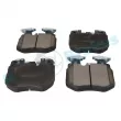 Jeu de 4 plaquettes de frein avant RAP BRAKES R-P1545 - Visuel 2