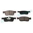 Jeu de 4 plaquettes de frein avant RAP BRAKES R-P1548 - Visuel 1