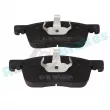 Jeu de 4 plaquettes de frein avant RAP BRAKES R-P1548 - Visuel 3