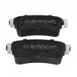 Jeu de 4 plaquettes de frein arrière RAP BRAKES R-P1549 - Visuel 1