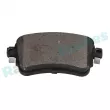 Jeu de 4 plaquettes de frein arrière RAP BRAKES R-P1549 - Visuel 3