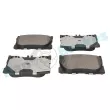 Jeu de 4 plaquettes de frein avant RAP BRAKES R-P1552 - Visuel 2