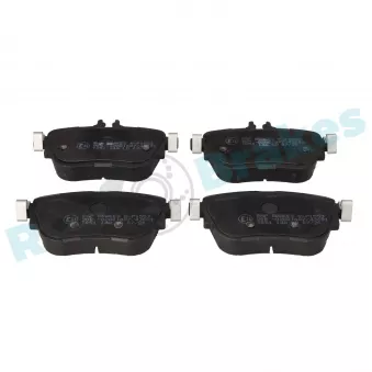 Jeu de 4 plaquettes de frein arrière RAP BRAKES R-P1553