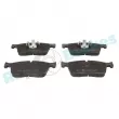 Jeu de 4 plaquettes de frein avant RAP BRAKES R-P1554 - Visuel 1