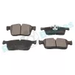 Jeu de 4 plaquettes de frein avant RAP BRAKES R-P1554 - Visuel 2