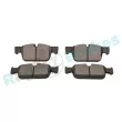 Jeu de 4 plaquettes de frein avant RAP BRAKES R-P1555 - Visuel 3