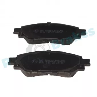 Jeu de 4 plaquettes de frein avant RAP BRAKES R-P1558