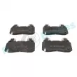 Jeu de 4 plaquettes de frein avant RAP BRAKES R-P1564 - Visuel 1