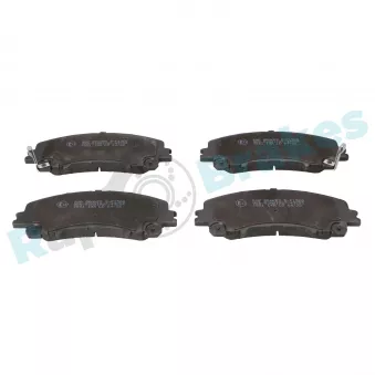 Jeu de 4 plaquettes de frein avant RAP BRAKES R-P1566