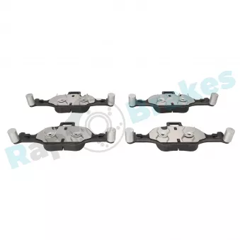Jeu de 4 plaquettes de frein avant RAP BRAKES R-P1567