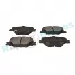 Jeu de 4 plaquettes de frein avant RAP BRAKES R-P1568 - Visuel 2