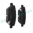 Jeu de 4 plaquettes de frein avant RAP BRAKES R-P1569 - Visuel 2