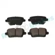 Jeu de 4 plaquettes de frein arrière RAP BRAKES R-P1571 - Visuel 2