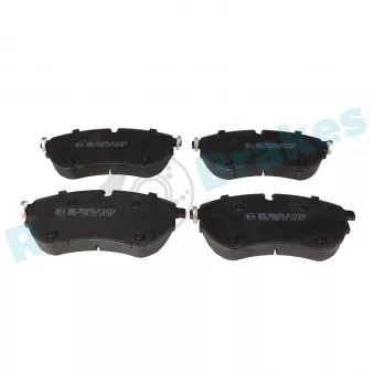 Jeu de 4 plaquettes de frein avant RAP BRAKES R-P1572