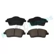 Jeu de 4 plaquettes de frein avant RAP BRAKES R-P1574 - Visuel 2