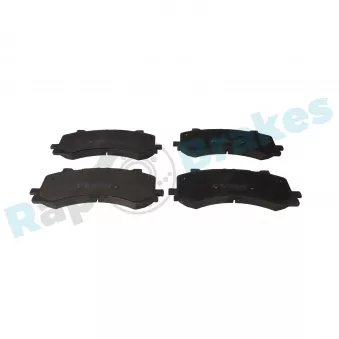 Jeu de 4 plaquettes de frein avant RAP BRAKES R-P1577