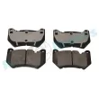 Jeu de 4 plaquettes de frein avant RAP BRAKES R-P1582 - Visuel 2