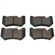 Jeu de 4 plaquettes de frein avant RAP BRAKES R-P1582 - Visuel 3