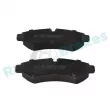 Jeu de 4 plaquettes de frein arrière RAP BRAKES R-P1585 - Visuel 3