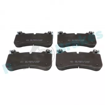 Jeu de 4 plaquettes de frein avant RAP BRAKES R-P1587
