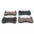 Jeu de 4 plaquettes de frein avant RAP BRAKES R-P1587 - Visuel 2