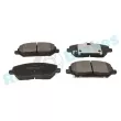 Jeu de 4 plaquettes de frein avant RAP BRAKES R-P1589 - Visuel 2