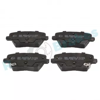 Jeu de 4 plaquettes de frein arrière RAP BRAKES R-P1592