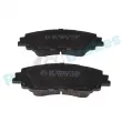 Jeu de 4 plaquettes de frein avant RAP BRAKES R-P1594 - Visuel 2