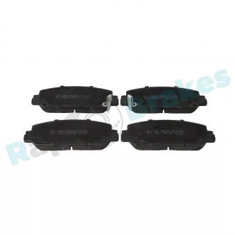 Jeu de 4 plaquettes de frein avant RAP BRAKES R-P1595