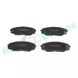 Jeu de 4 plaquettes de frein avant RAP BRAKES R-P1597 - Visuel 1