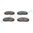 Jeu de 4 plaquettes de frein avant RAP BRAKES R-P1597 - Visuel 3