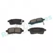 Jeu de 4 plaquettes de frein avant RAP BRAKES R-P1598 - Visuel 2