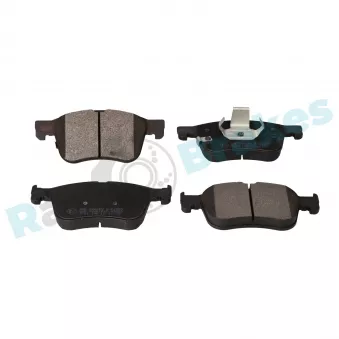 Jeu de 4 plaquettes de frein avant RAP BRAKES R-P1599