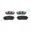 Jeu de 4 plaquettes de frein avant RAP BRAKES R-P1600 - Visuel 1