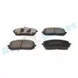 Jeu de 4 plaquettes de frein avant RAP BRAKES R-P1600 - Visuel 2