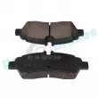 Jeu de 4 plaquettes de frein arrière RAP BRAKES R-P1602 - Visuel 3