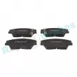 Jeu de 4 plaquettes de frein avant RAP BRAKES R-P1605 - Visuel 1