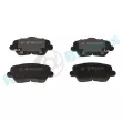 Jeu de 4 plaquettes de frein avant RAP BRAKES R-P1609 - Visuel 1