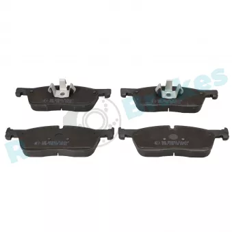 Jeu de 4 plaquettes de frein avant RAP BRAKES R-P1618