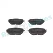 Jeu de 4 plaquettes de frein avant RAP BRAKES R-P1622 - Visuel 2