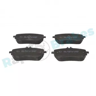 Jeu de 4 plaquettes de frein avant RAP BRAKES R-P1626