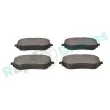 Jeu de 4 plaquettes de frein avant RAP BRAKES R-P1626 - Visuel 3