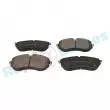 Jeu de 4 plaquettes de frein avant RAP BRAKES R-P1631 - Visuel 2