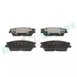Jeu de 4 plaquettes de frein avant RAP BRAKES R-P1634 - Visuel 1