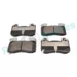 Jeu de 4 plaquettes de frein avant RAP BRAKES R-P1645 - Visuel 2