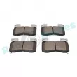 Jeu de 4 plaquettes de frein avant RAP BRAKES R-P1645 - Visuel 3
