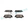 Jeu de 4 plaquettes de frein avant RAP BRAKES R-P1646 - Visuel 3