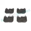 Jeu de 4 plaquettes de frein avant RAP BRAKES R-P1647 - Visuel 1