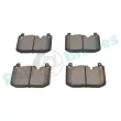 Jeu de 4 plaquettes de frein avant RAP BRAKES R-P1647 - Visuel 3